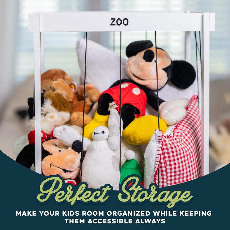 Stuffed Animal Zoo Storage