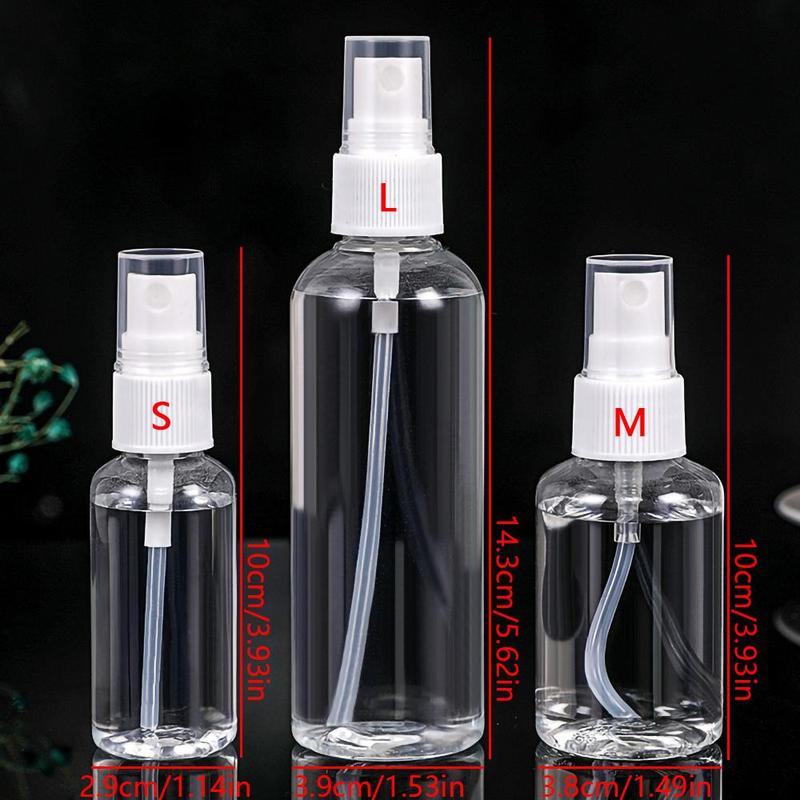 Clear Mini Spray Bottle, 1 Count Perfume Dispenser for Mini Perfumes, Travel Empty Portable Small Perfume Decanting Vials, Empty Spray Bottle for Skincare Products, Travel Essentials