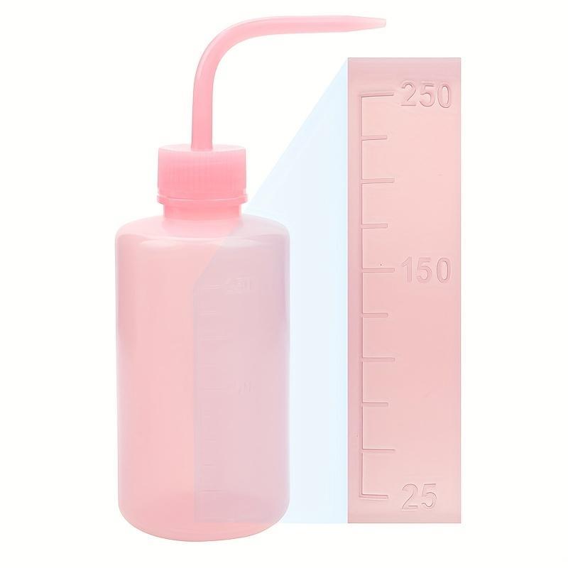 250ml Grafting Eyelash Cleaning Pot, 1 Count Bent Mouth Watering Can, False Eyelash Cleaning Aid Bottle